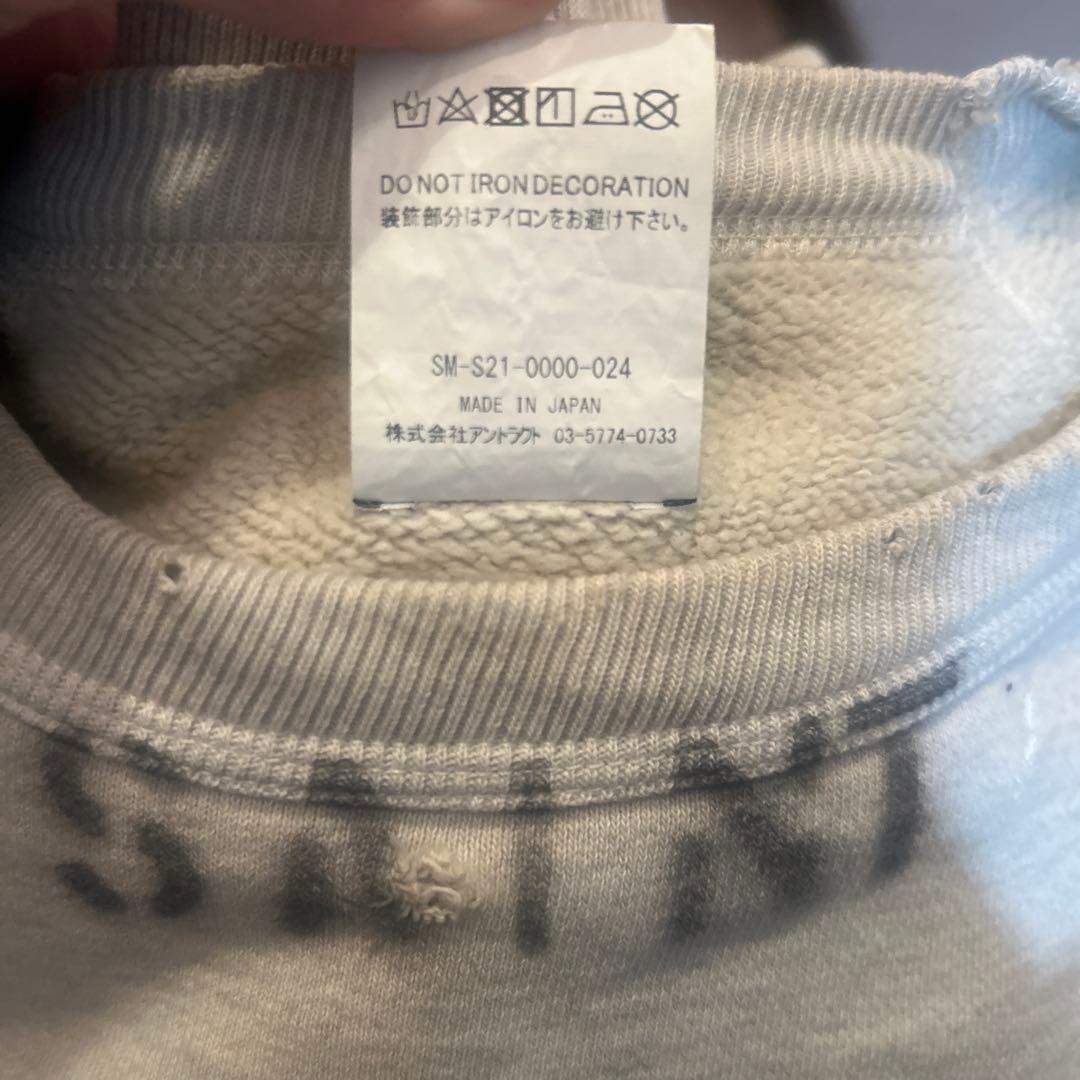 SAINT Mxxxxxxセントマイケル Raglan Sweat スウェット