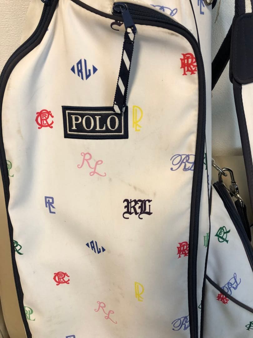 【送料込み】廃盤希少品　POLO RALPH LAUREN キャディバッグ