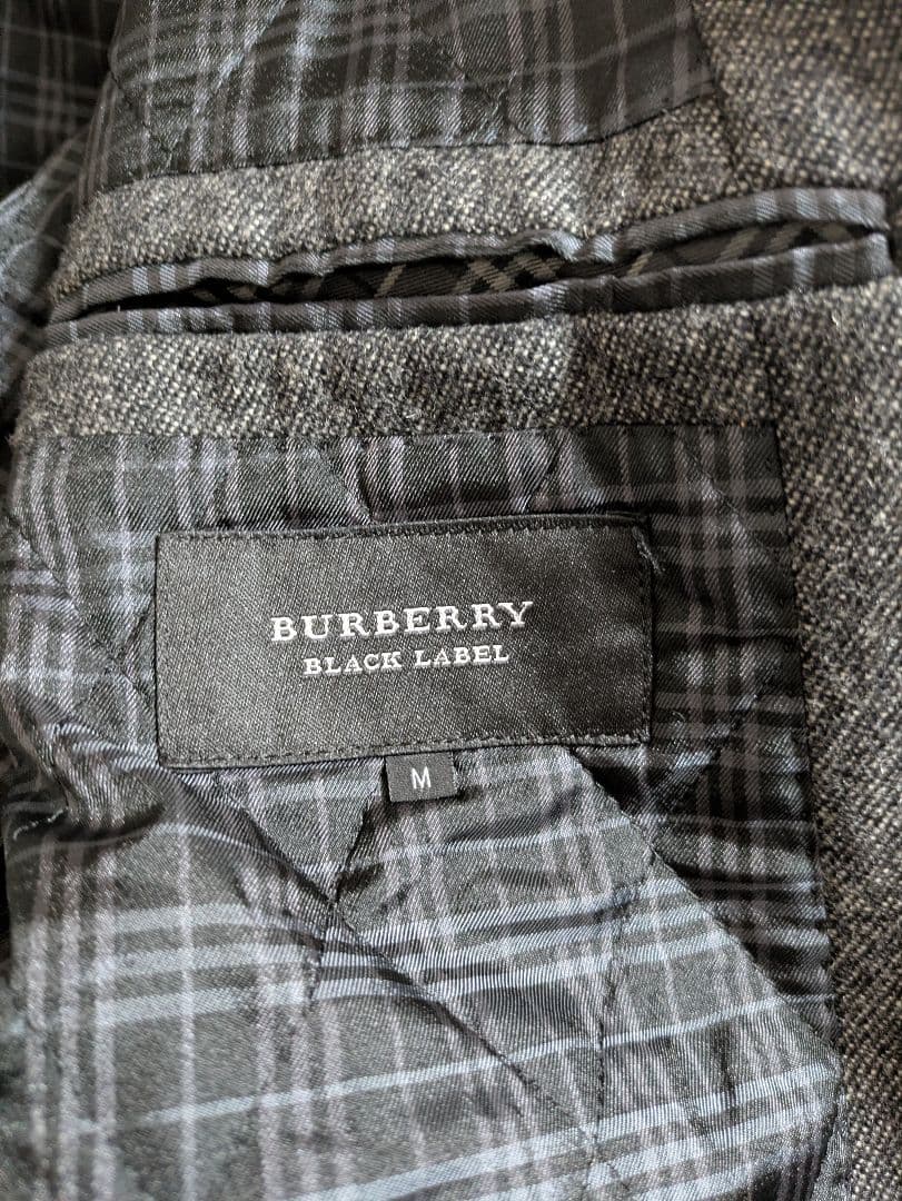 極上傑作！未使用に近い！メタルボタン！羊毛　ジャケット　サイズM