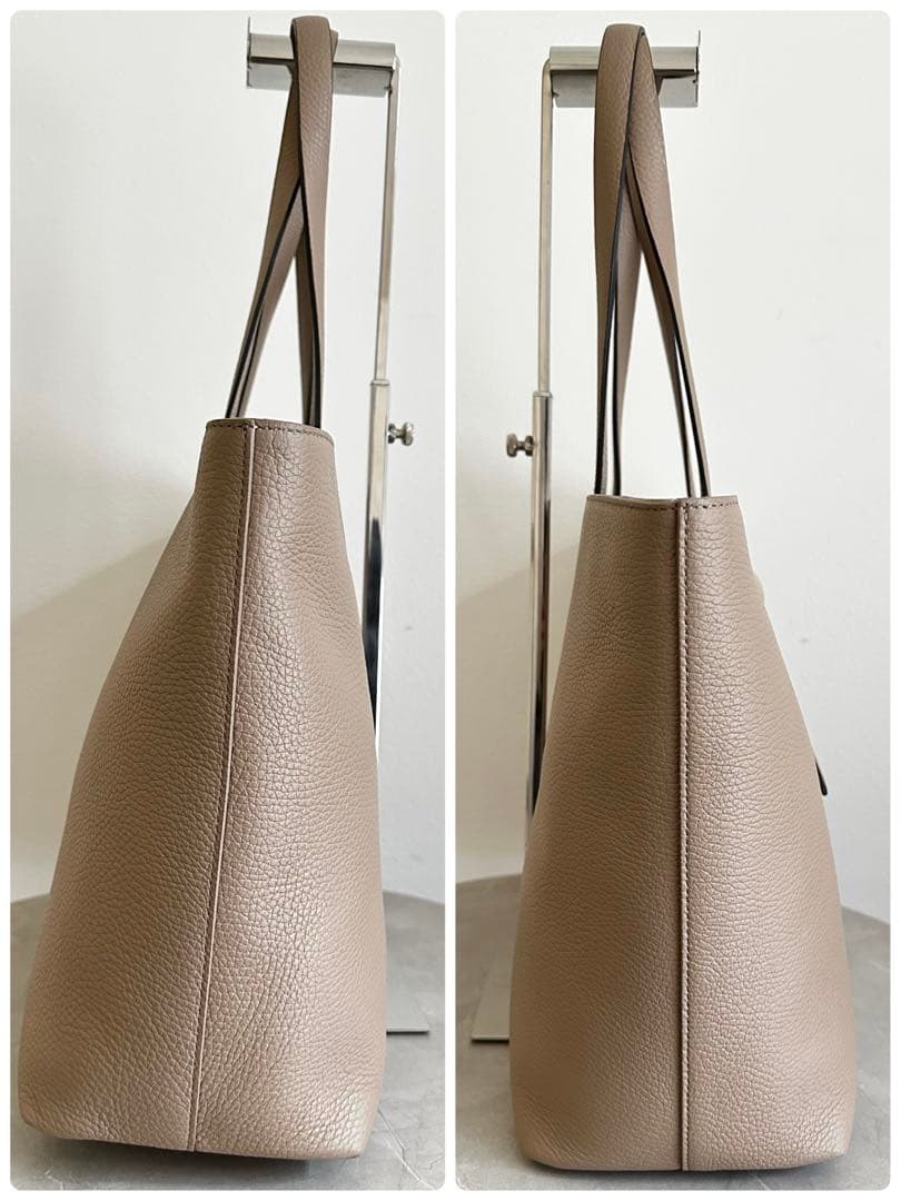 ◇【未使用・保管品】FURLA フルラ スフェラ L トートバッグ ベージュ◇