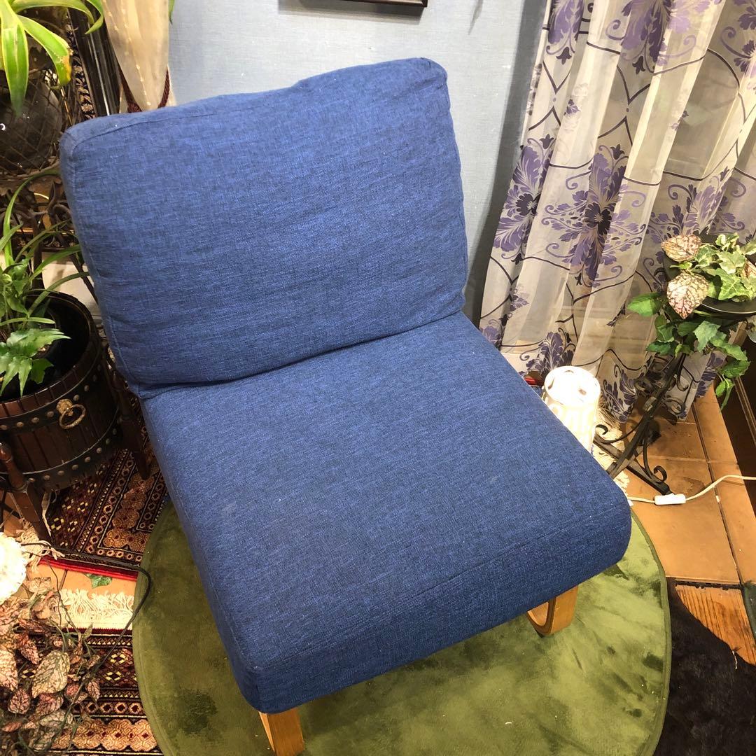 Sale L１　無印良品 リビングでもダイニングでも使えるアームレスチェア