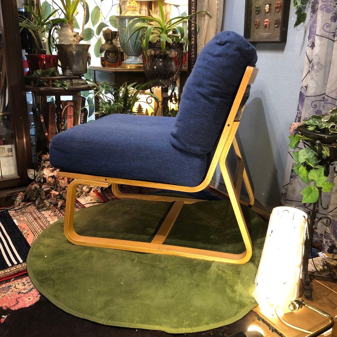 Sale L１　無印良品 リビングでもダイニングでも使えるアームレスチェア