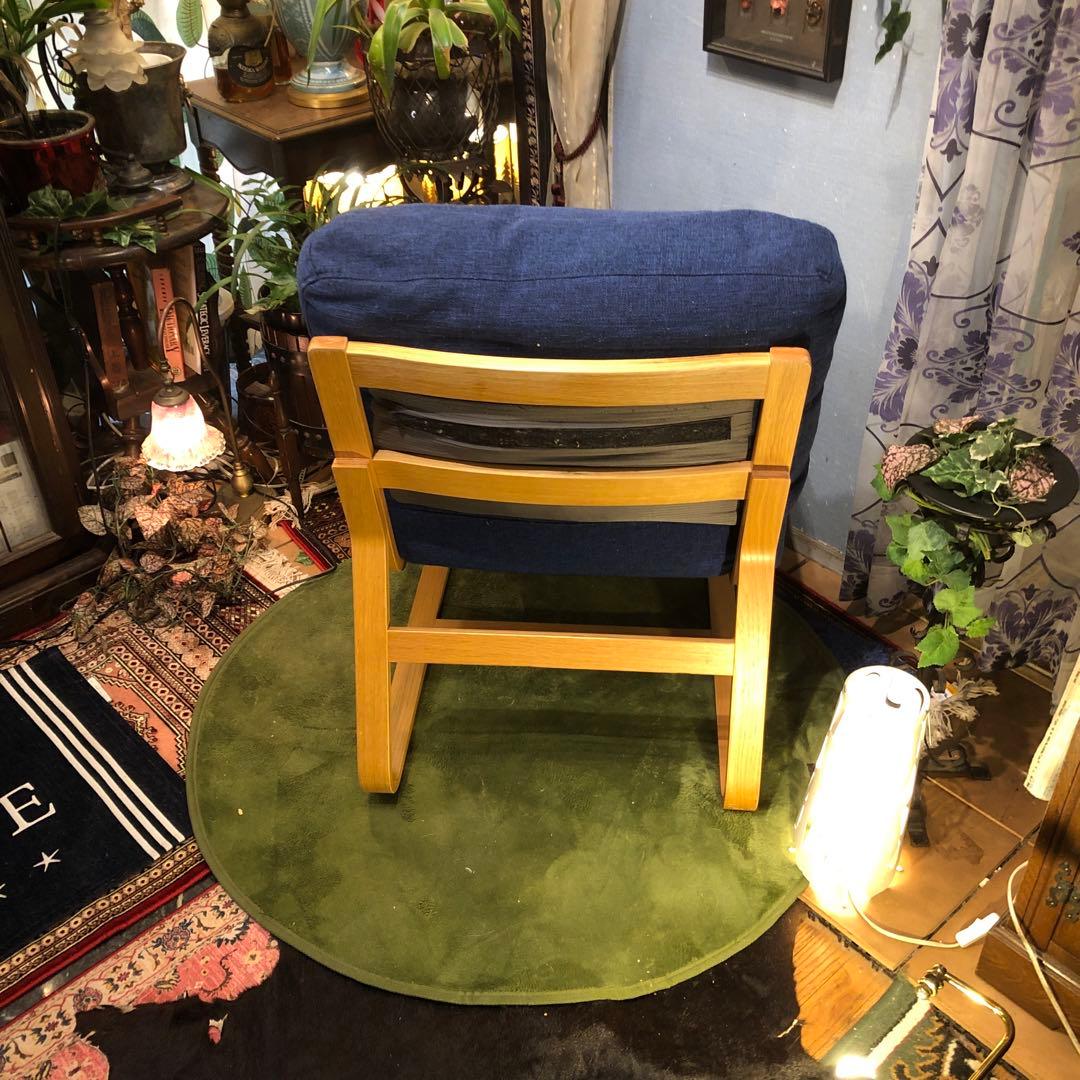 Sale L１　無印良品 リビングでもダイニングでも使えるアームレスチェア