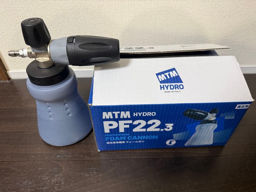 日本正規品 MTM Hydro PF22.3 フォームキャノン 広口ボトル