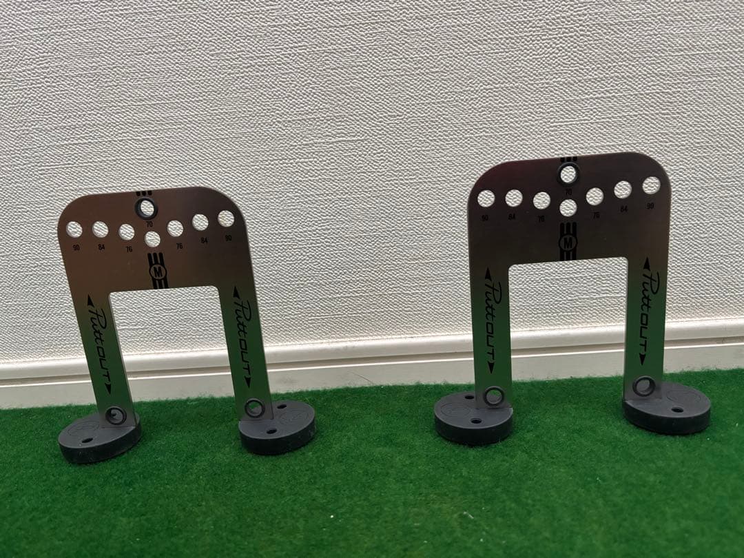 PuttOUT ゴルフ練習用具 パッティングプレーン アライメントスティック