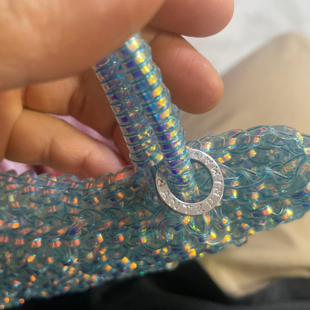 アンテプリマ ワイヤーバッグ スタンダード ハンドバッグ グリーン