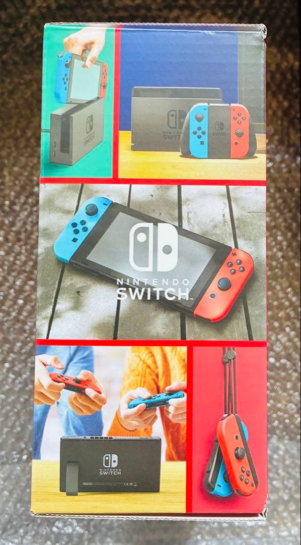 【新品未使用／未開封】Nintendo Switch 本体　青/赤