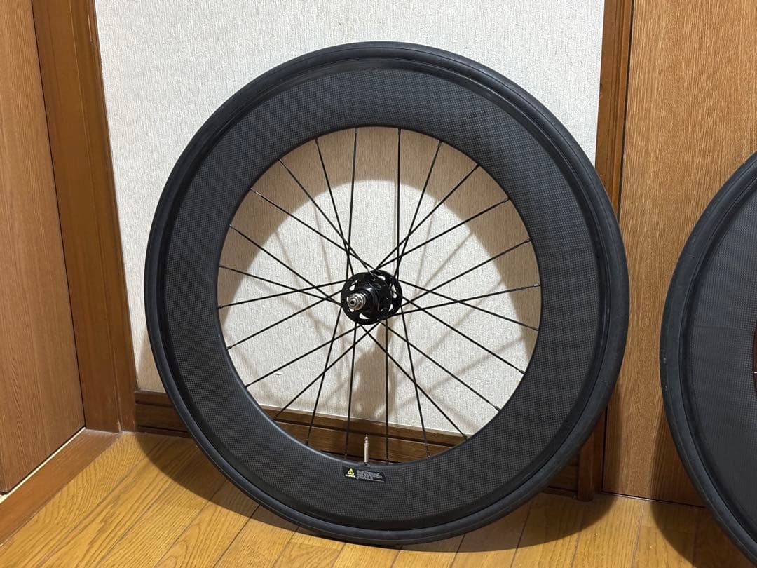 SUPERTEAM シングル 88mm カーボンホイールセット