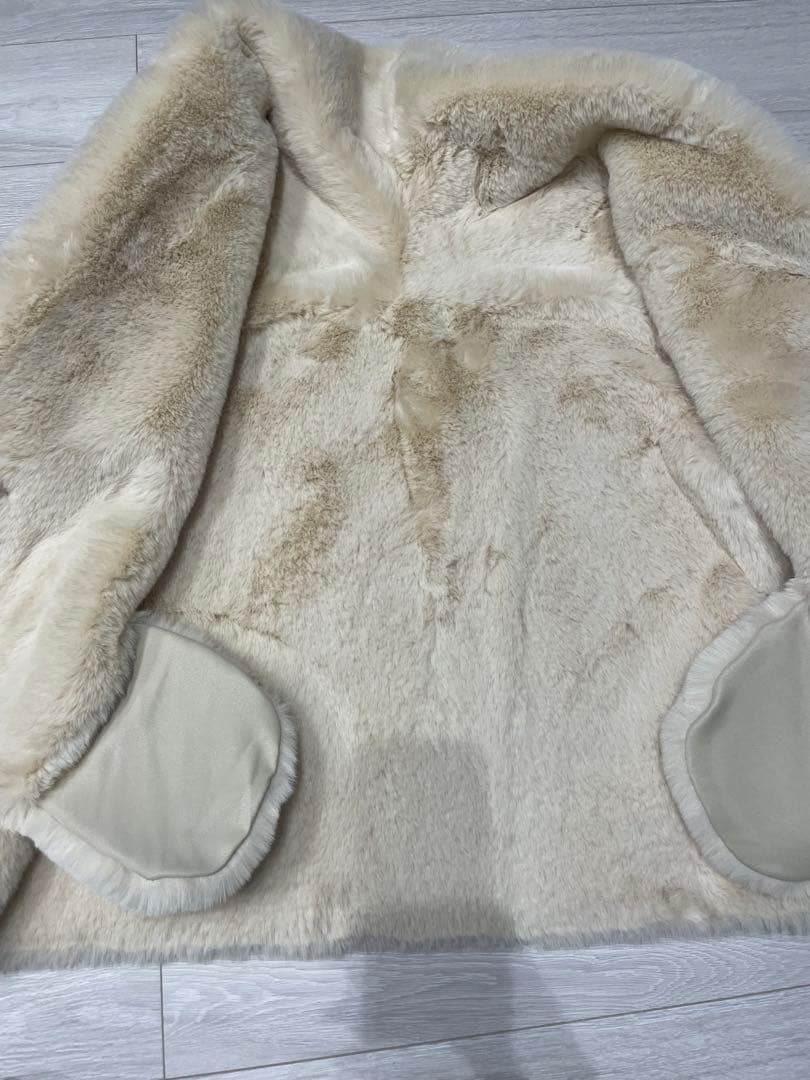 2WAY ムートンコート　ファーコート　eimy