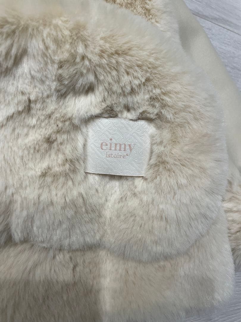 2WAY ムートンコート　ファーコート　eimy