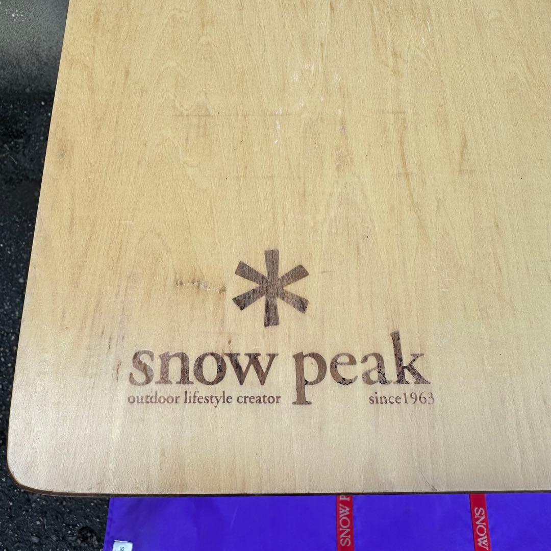 スノーピーク アジャスタブル フォールディングテーブル