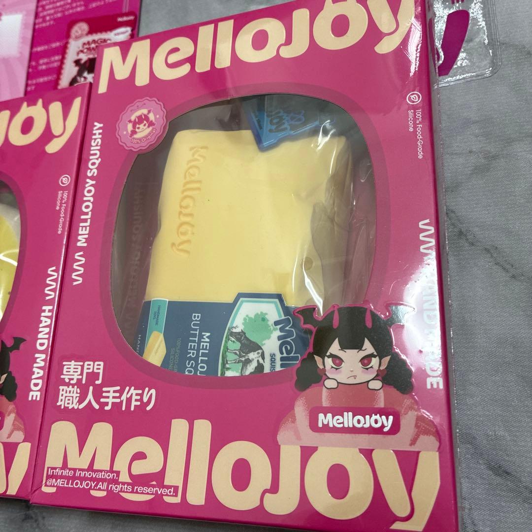 【新品】未開封　発送　mellojoy メロジョイ　バター　半熟チーズ　ゆず