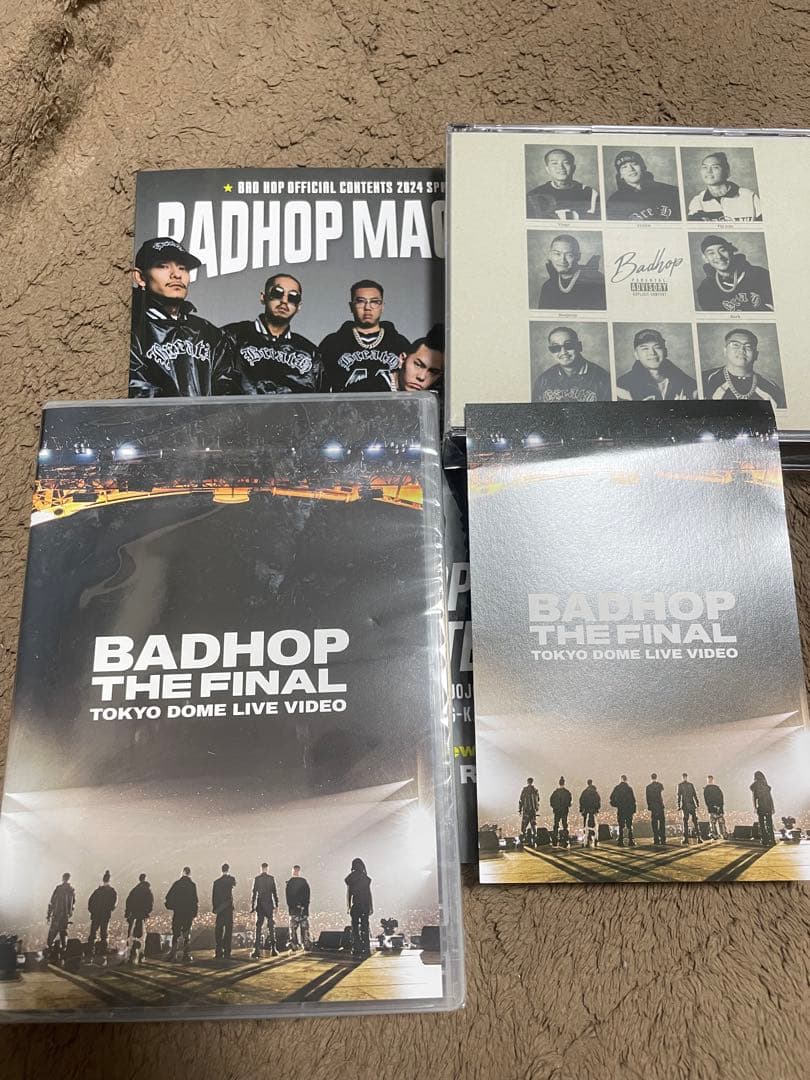 ミュージック BADHOP THE FINAL TOKYO DOME LIVE VID