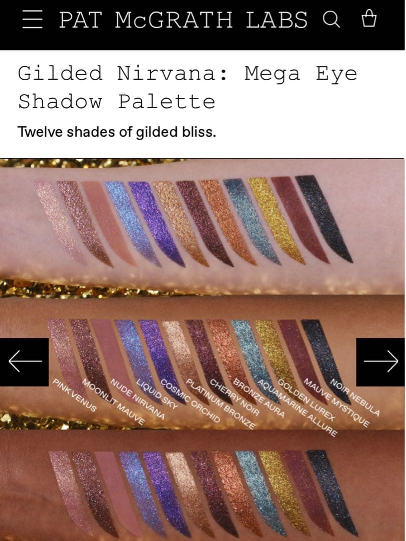 パットマクグラス Mega Eye Shadow Palette