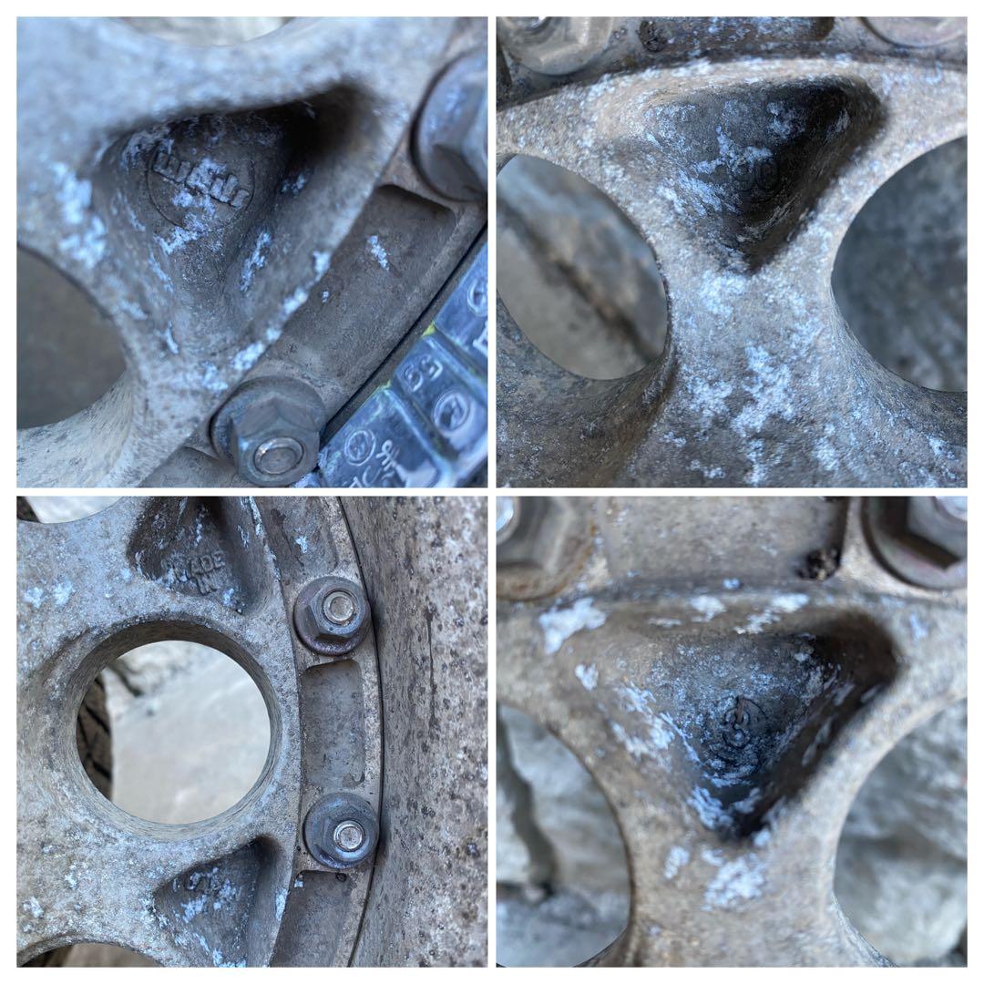 ランクル40　215/80R15 スタッドレス ホイール 4本セット ブリザック