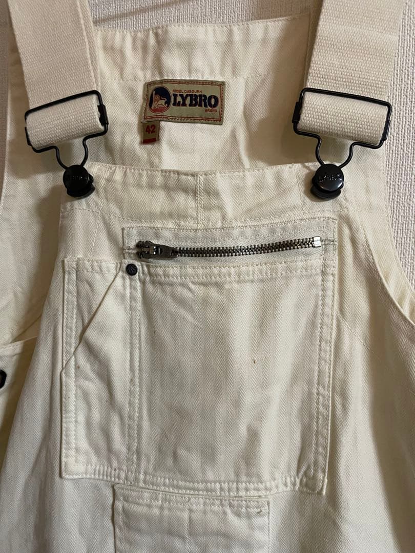 LYBRO ナイジェルケーボン　サイズ42 コットンオーバーオール