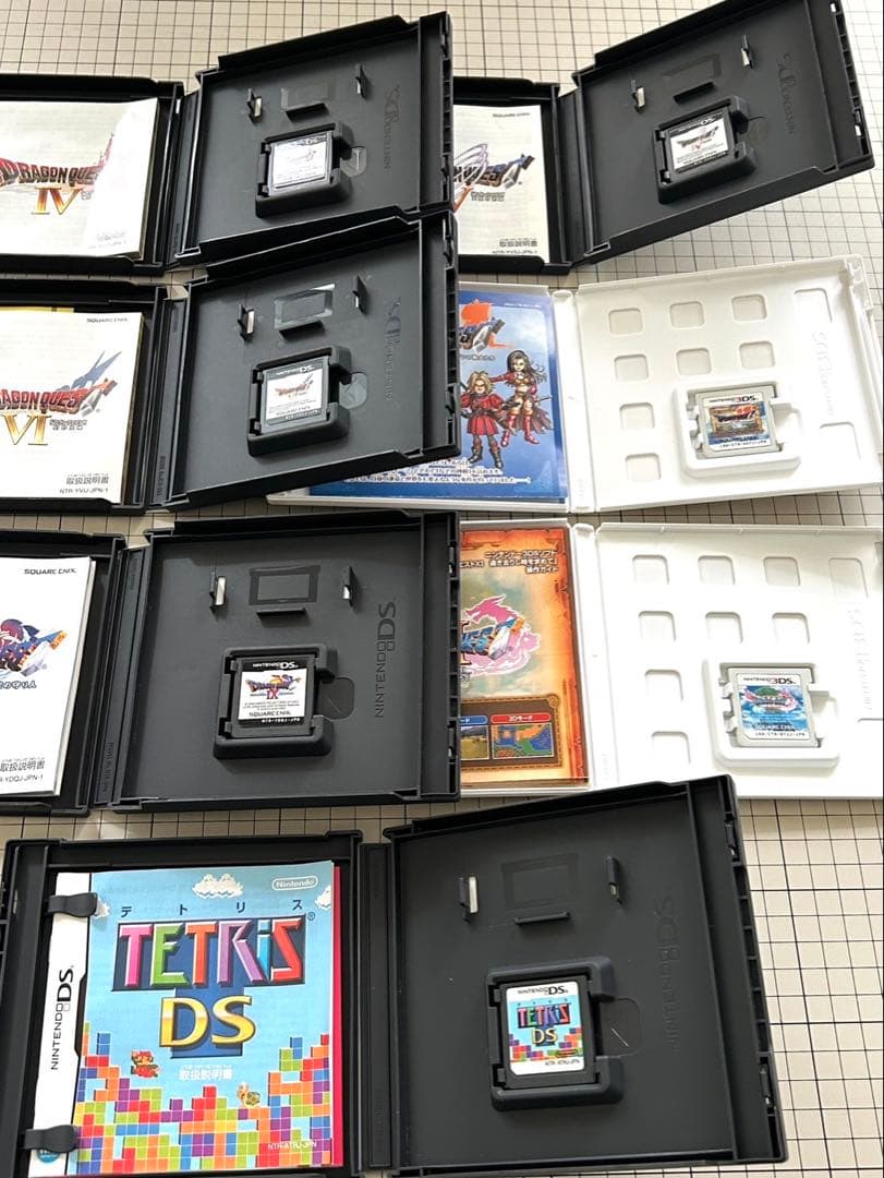 ニンテンドーDS/3DS用ソフト 7本セット　ドラクエ4 5 6 7 9 11他