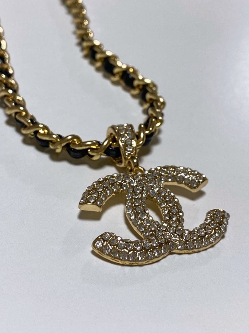 CHANEL シャネル ロゴ ネックレス