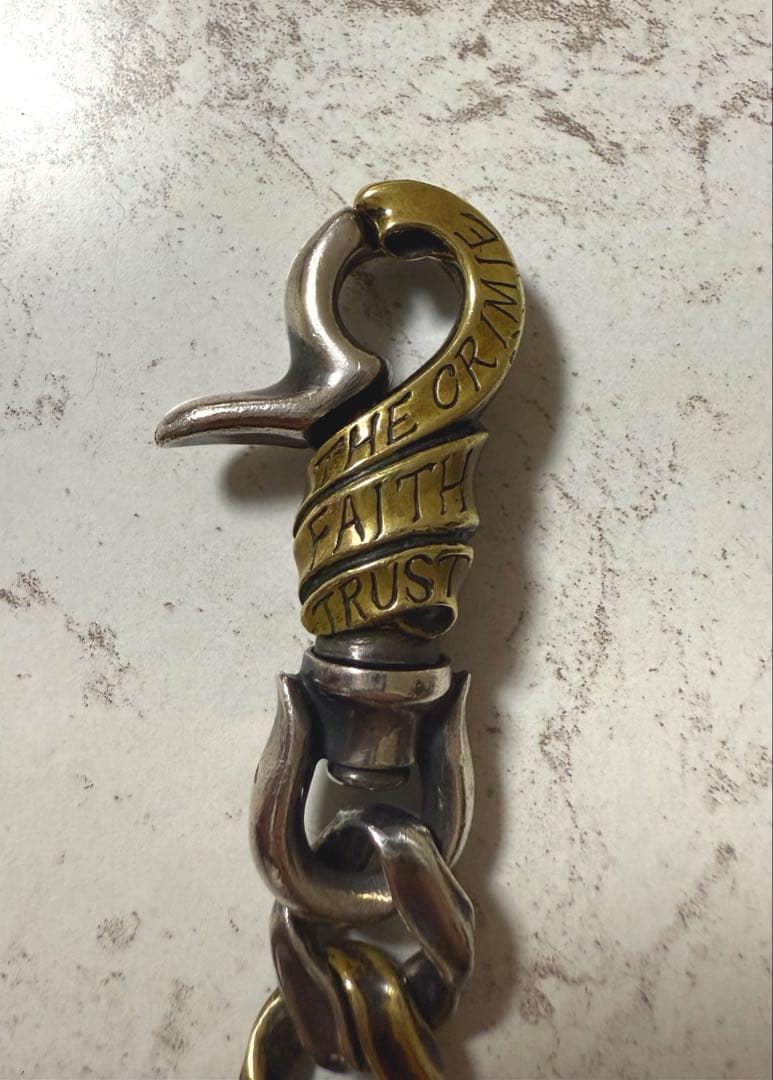 クライミー crimie ウォレットチェーン SILVER BRASS シルバー