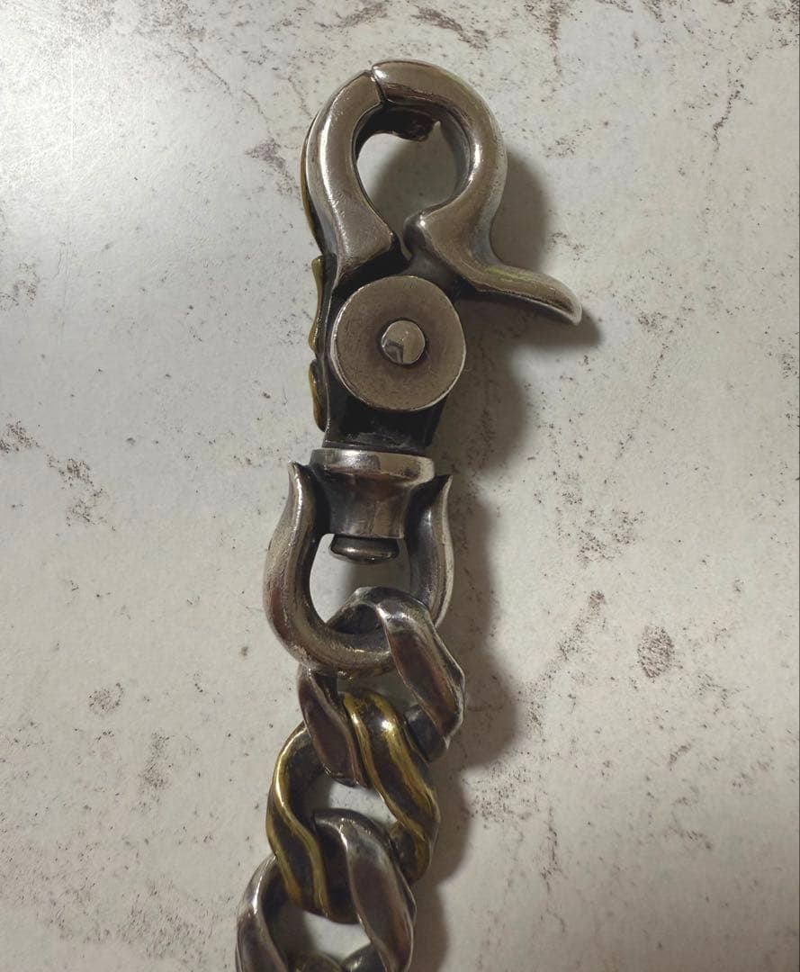 クライミー crimie ウォレットチェーン SILVER BRASS シルバー