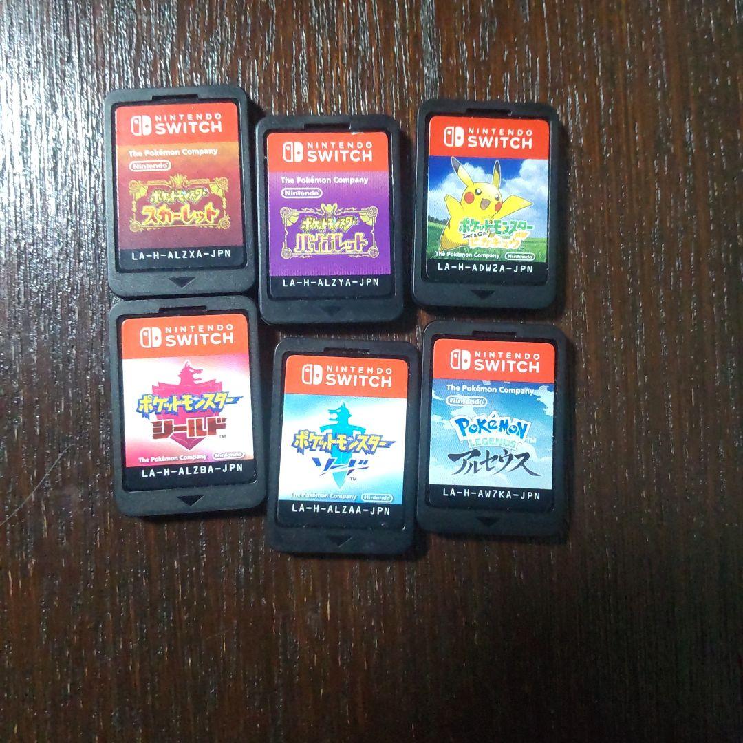 ポケモンswitchソフト6種セット