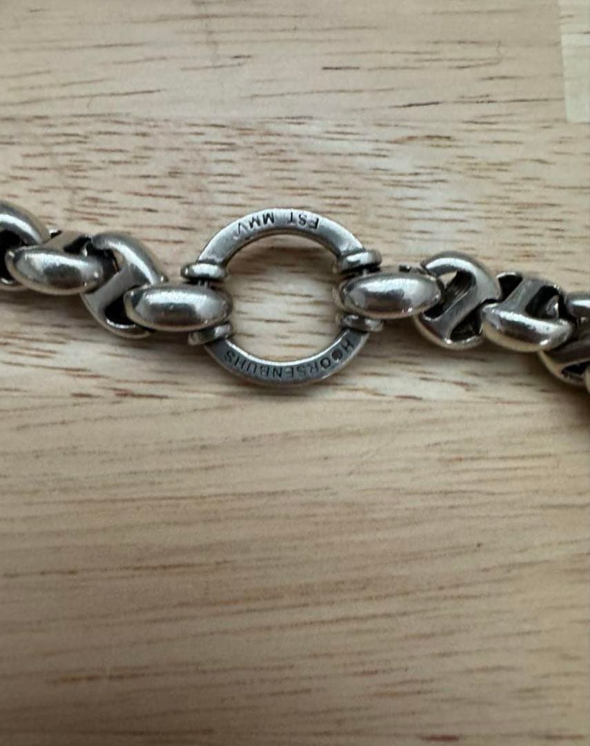 希少廃盤モデル　ホーセンブース　ウォレットチェーン 10mm 15inch