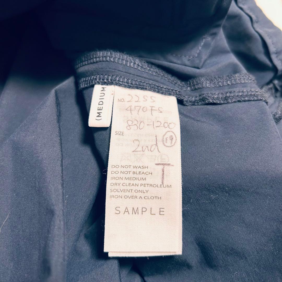 nagonstans SOLOTEX ウェザーコーチシャツジャケットネイビー38