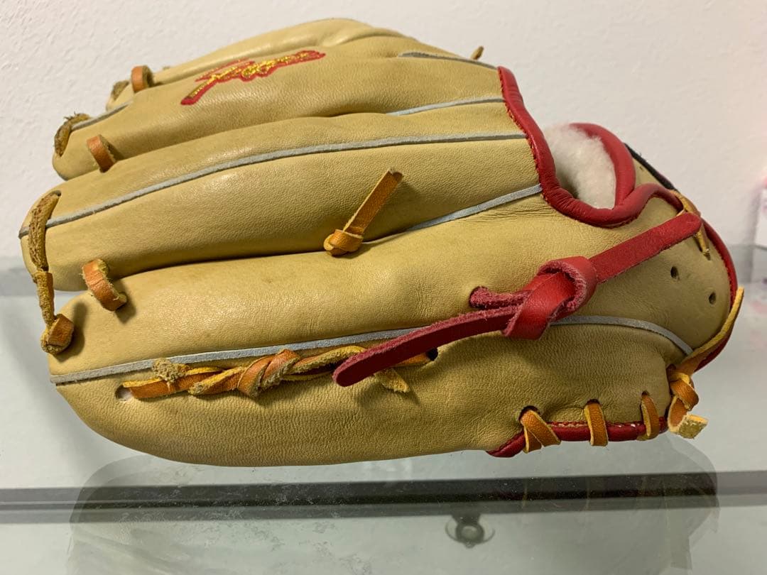 グローブ、久保田スラッガー、M00、鳥谷敬、限定モデル、型付け済み、軟式