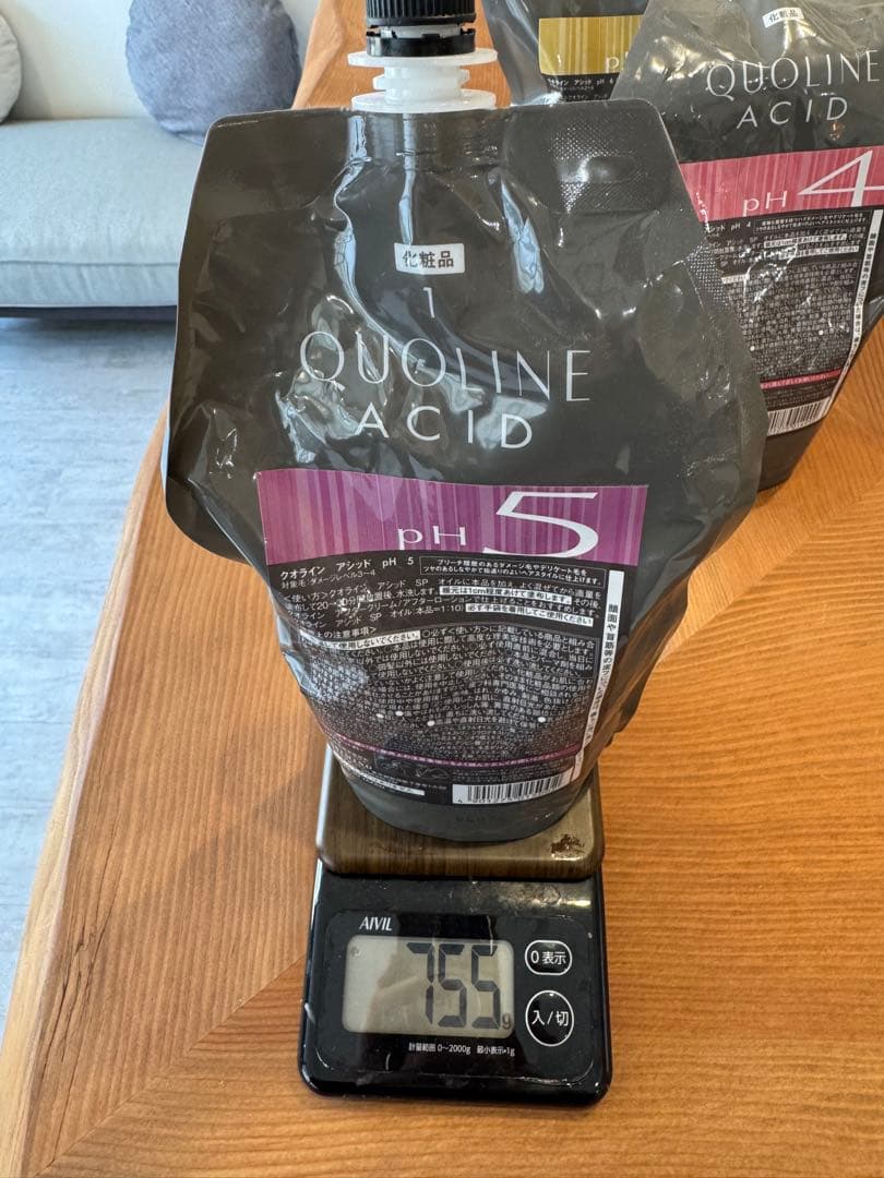 QUOLINE ACID pH 4, 5, 6 & SP OIL セット