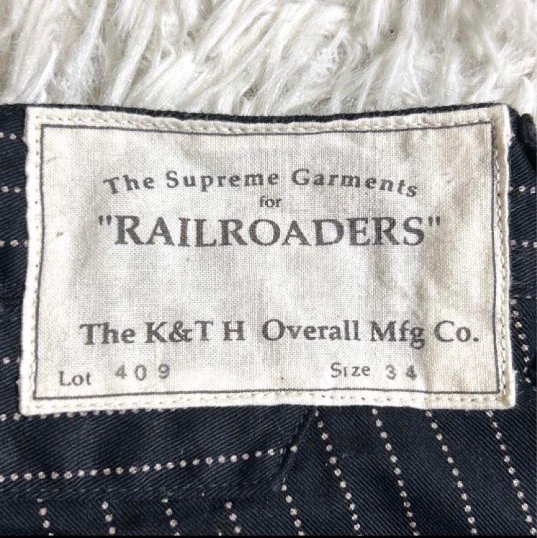 K&TH WORKERS RAILROADERS ウォバッシュパンツ