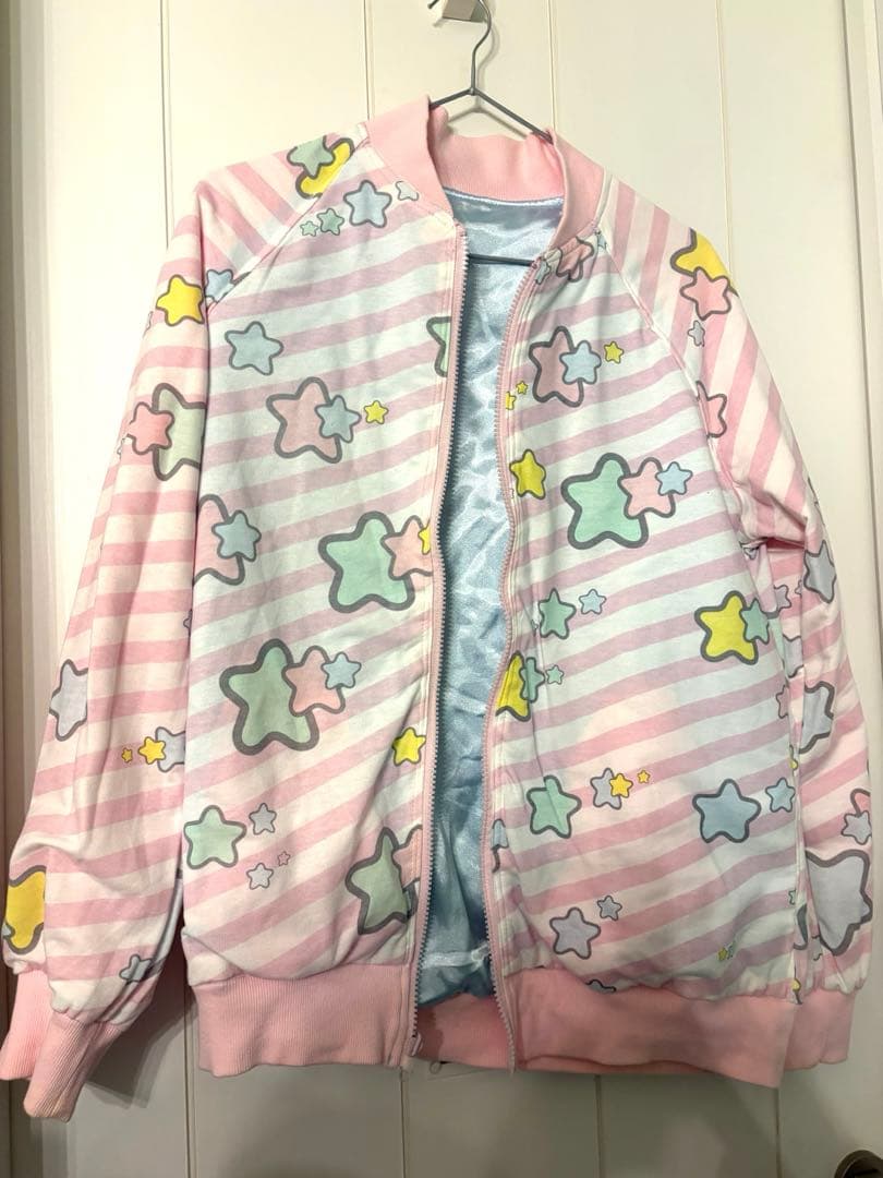 パステル　スカジャン　リバーシブル　レトロアニマル　ManiaQ マニアック