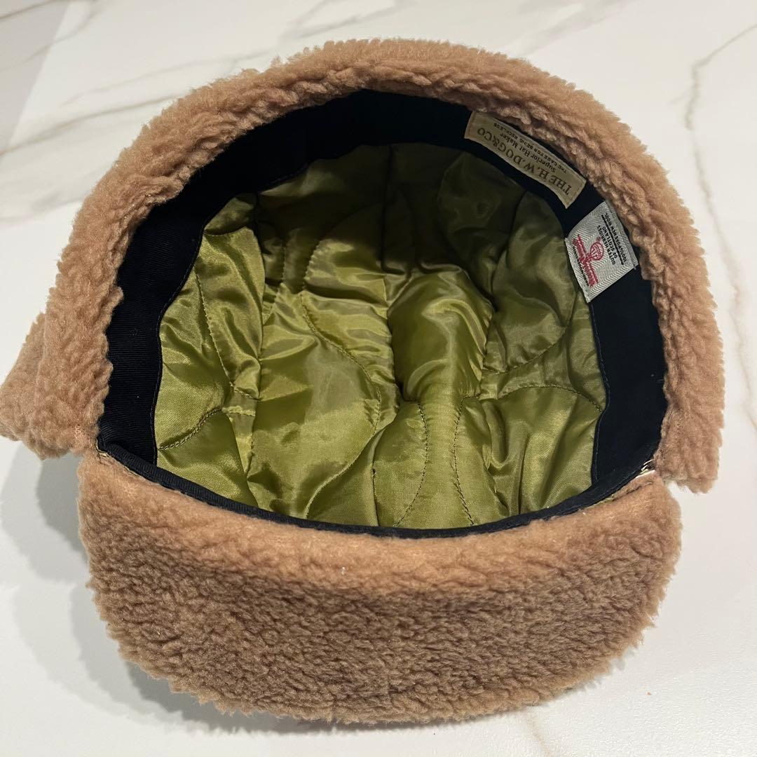 H.W.Dog&Co.フライトキャップ ハリスツイード