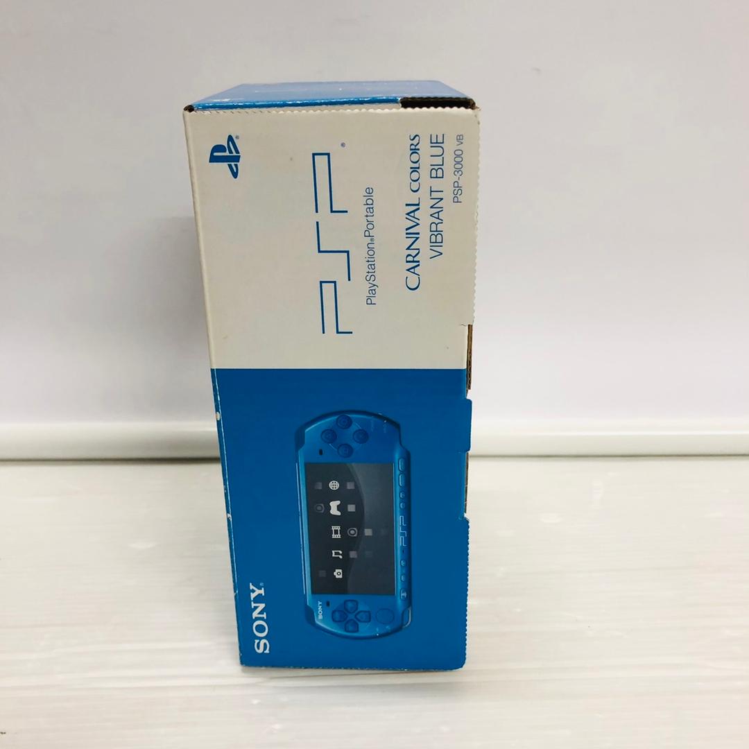 ★未使用品★極美品PlayStationバイブラントブルーPSP3000PB★訳