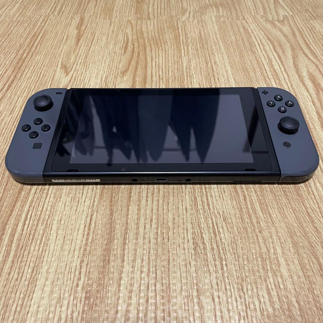(初期化済) Nintendo Switch グレー ケース付き