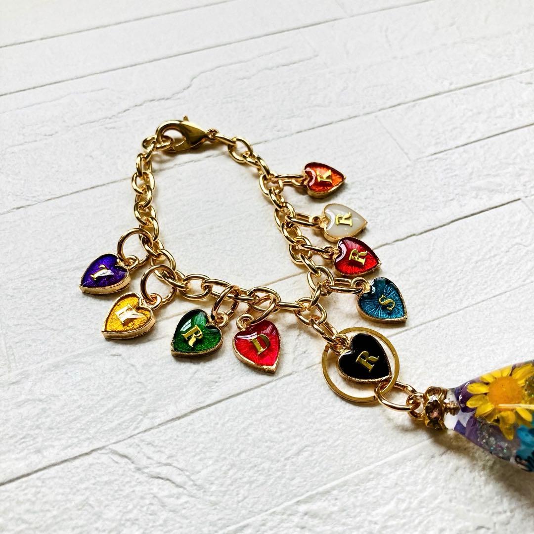 パラパラカラーチョコページ　名入れチャーム、フルオーダー含む5点