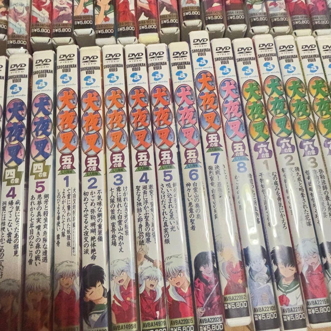 【犬夜叉】DVDまとめ売り　セット　アニメ　国内販売正規品