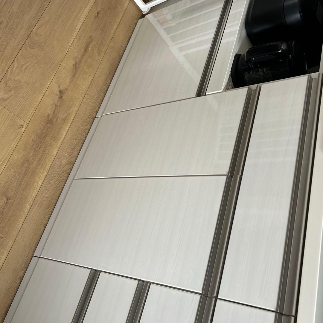 ニトリ カップボード 180cm ホワイト リガーレ