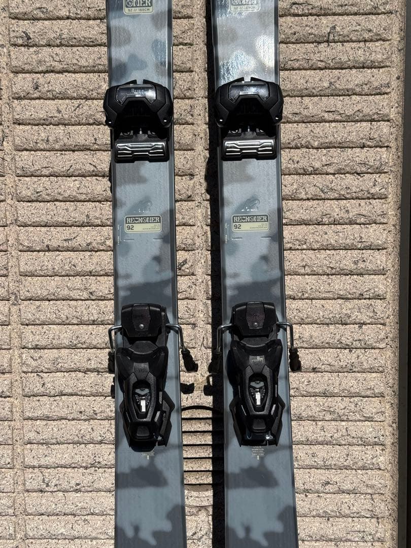 K2 RECKONER 92 スキー 169cm ビンディング付属　使用5回