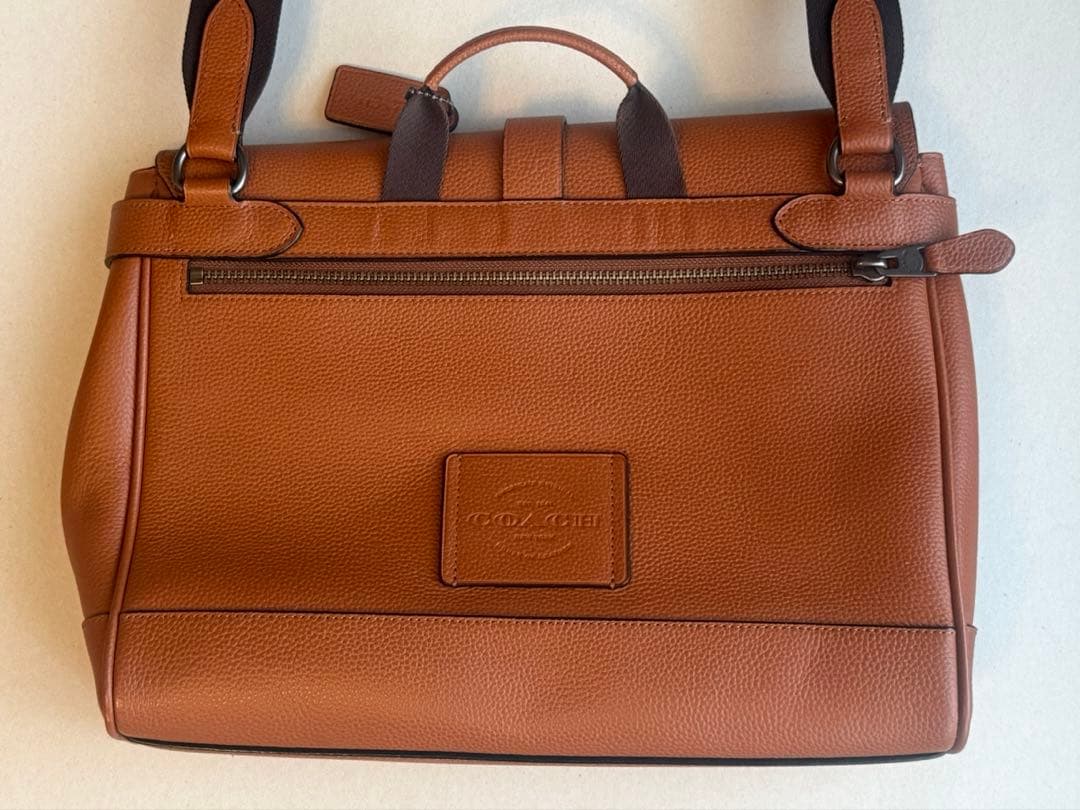【美品】COACH コーチ ショルダーバッグ ハドソン レザー ビジネスバッグ