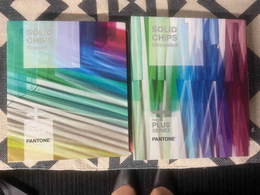 PANTONE PLUS SERIES SOLID CHIPS セット　色見本帳