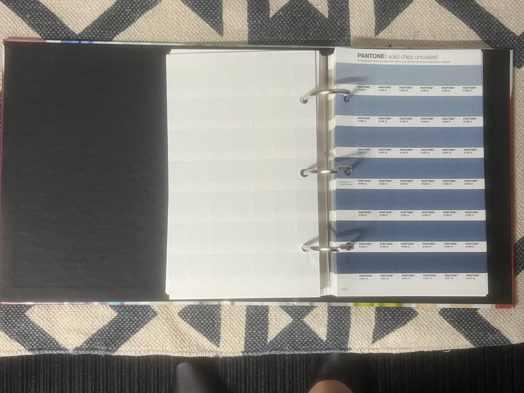 PANTONE PLUS SERIES SOLID CHIPS セット　色見本帳