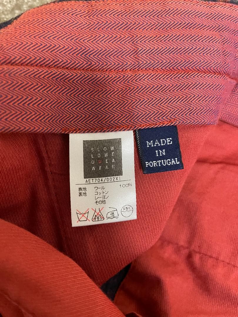 INCOTEX インコテックス 46 チェック 100% ウールスラックス 美品