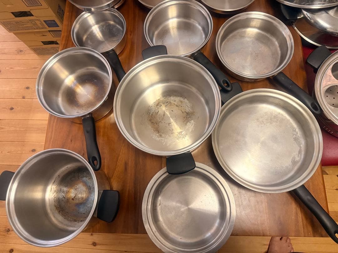 アムウェイ 鍋、フライパンまとめ売り