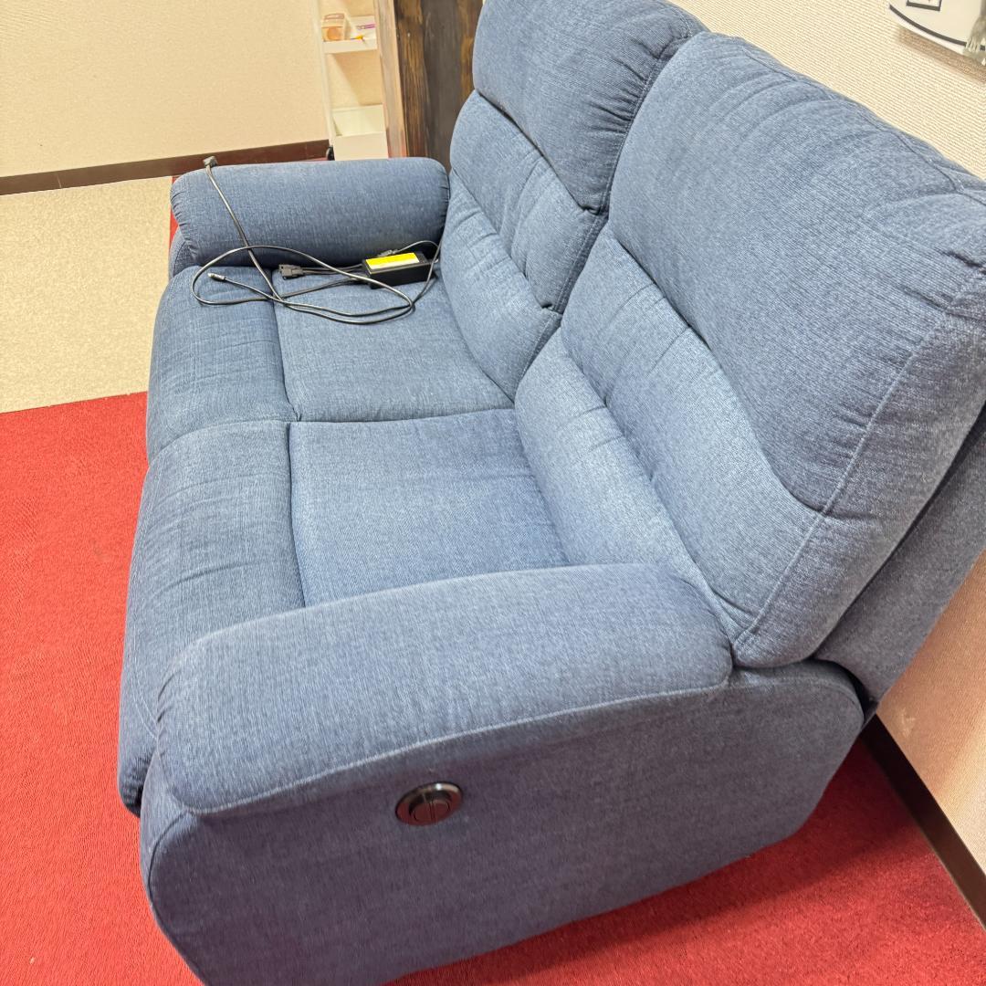東京23区送料無料　美品2P リクライニングソファー