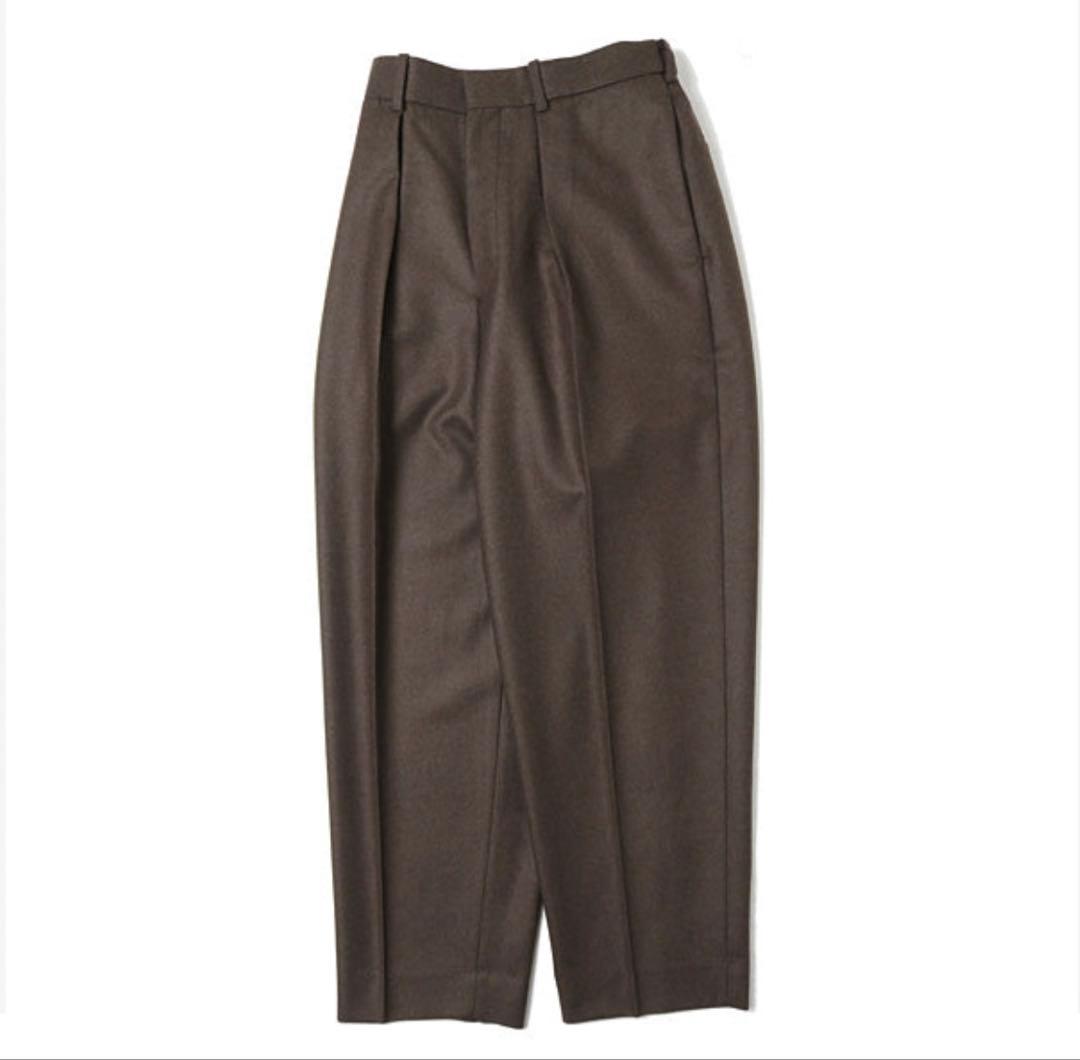 パンツ MARKAWARE CLASSIC FIT TROUSERS FLANNEL