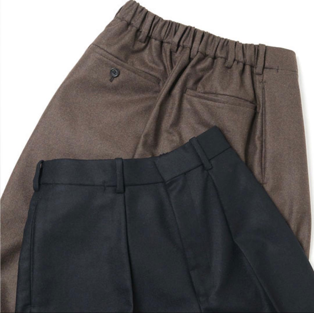 パンツ MARKAWARE CLASSIC FIT TROUSERS FLANNEL