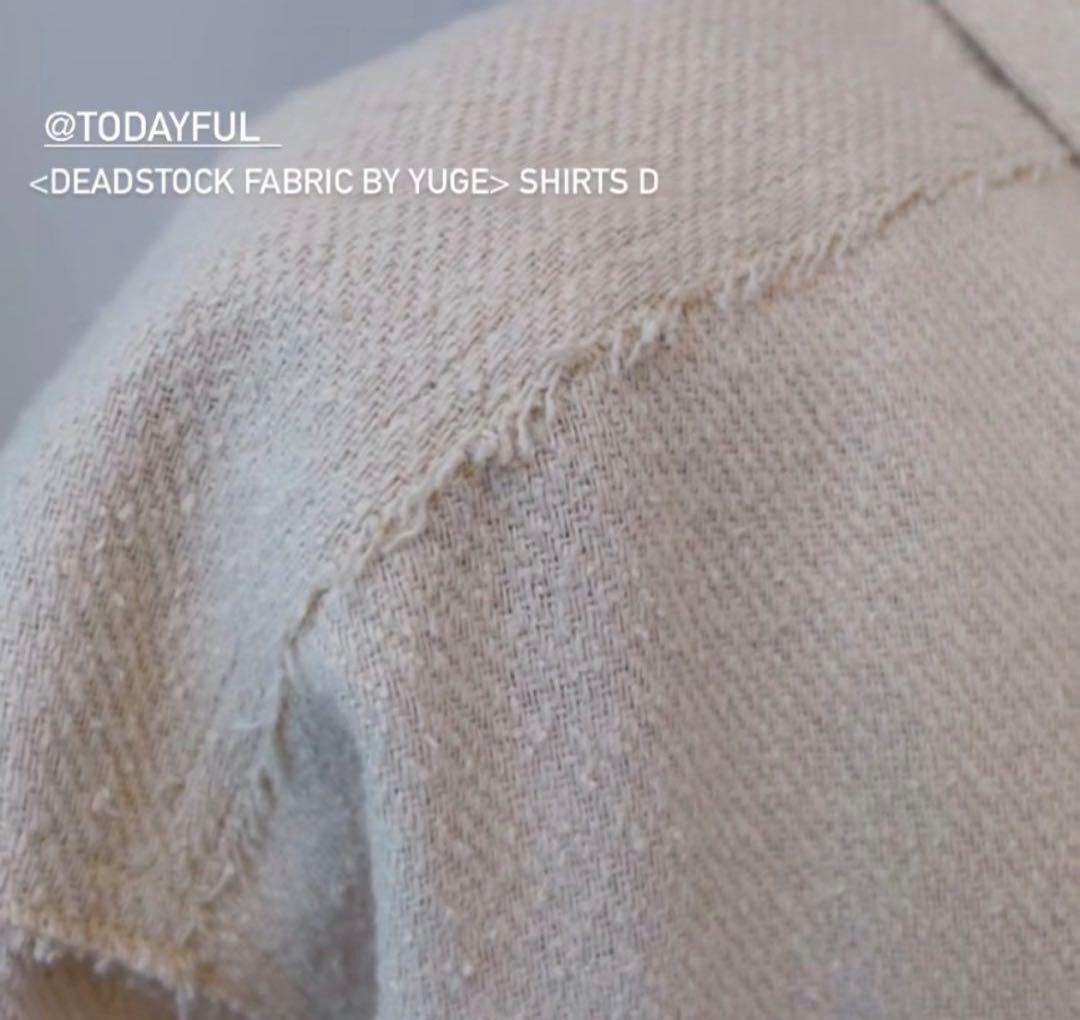 トップス TODAYFUL Deadstock Fabric by YUGE