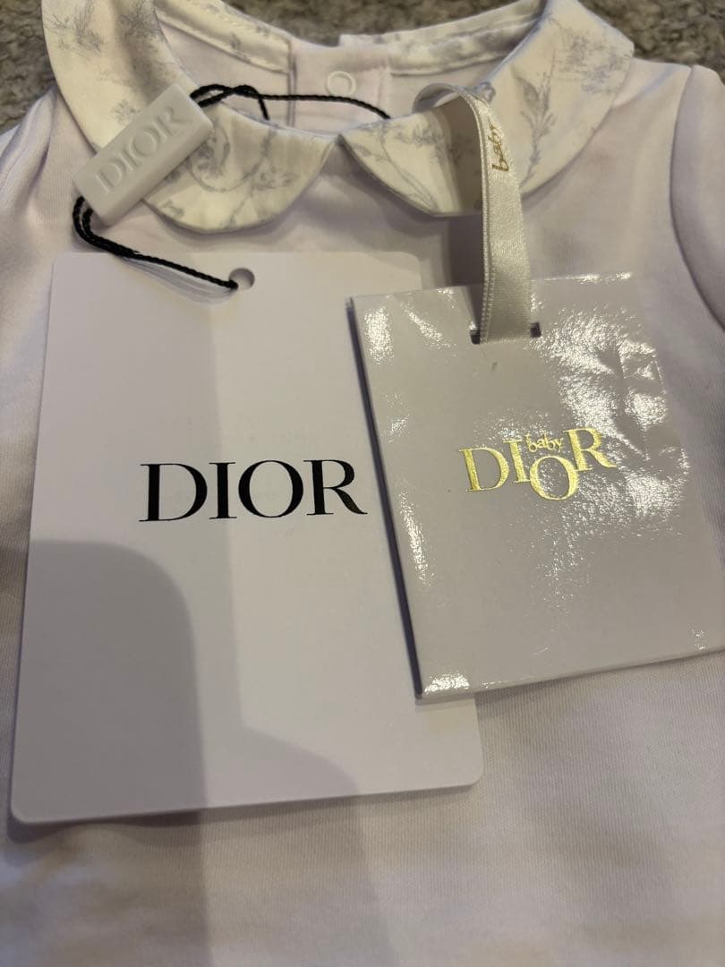、*様 baby DIOR ロンパース 帽子 スタイ ギフトセット