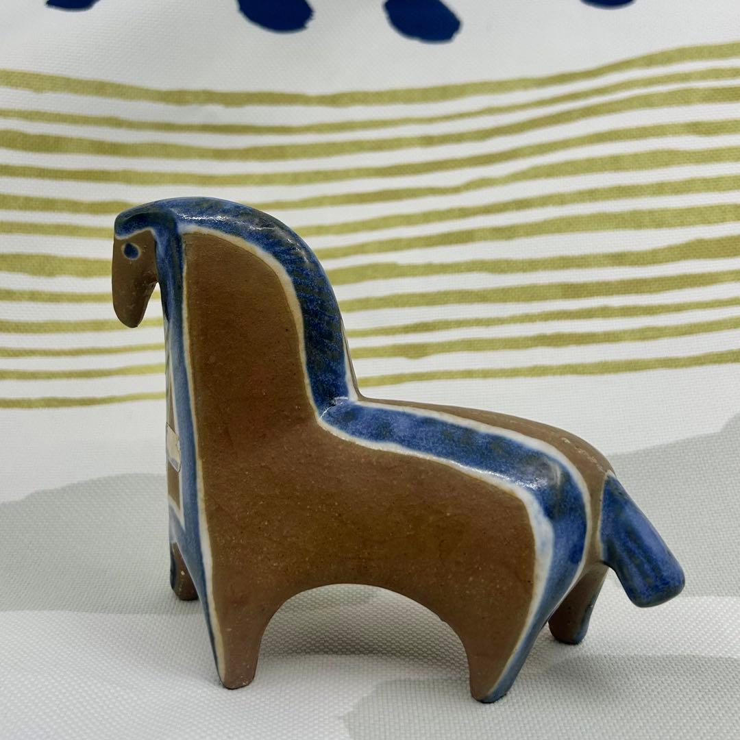 リサラーソン Lilla Zoo 小さな動物園 シリーズ 馬 1955年