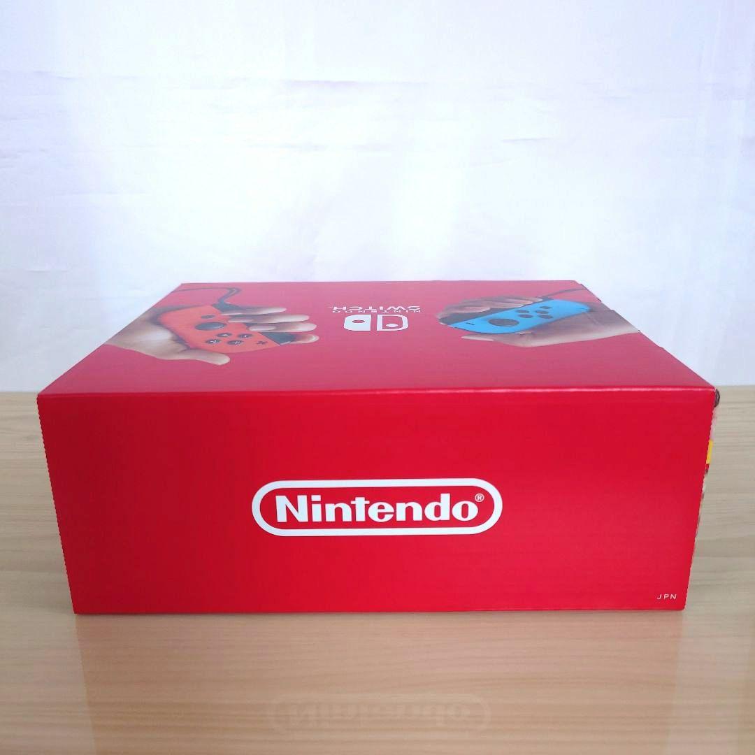 新品未使用 Nintendo Switch 本体 青/赤